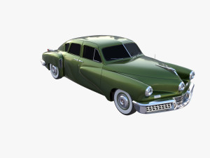 tucker 48 green 3D Модель