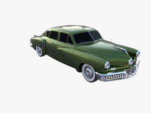 tucker 48 green 3D Model