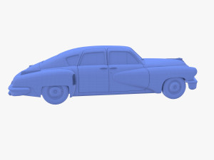 tucker 48 green 3D Модель