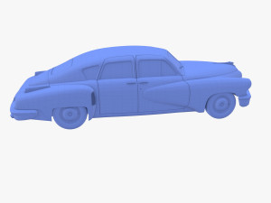 tucker 48 green 3D Модель