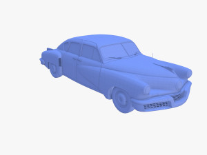 tucker 48 green 3D Модель