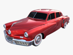 tucker 48 red 3D Model