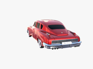 tucker 48 red 3D Model