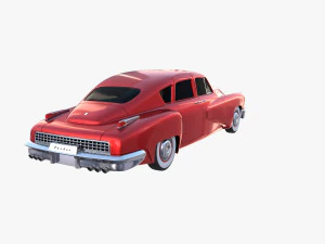 tucker 48 red 3D Model