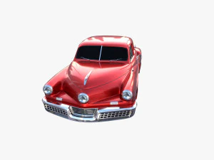 tucker 48 red 3D Model