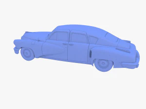 tucker 48 red 3D Model
