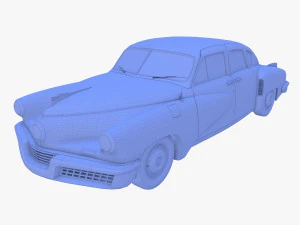 tucker 48 red 3D Model