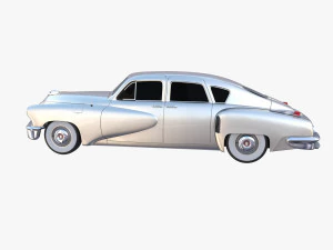 tucker 48 gris Modelo 3D