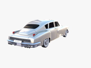 tucker 48 gray 3D 模型