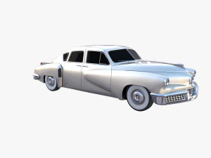 tucker 48 gris Modelo 3D