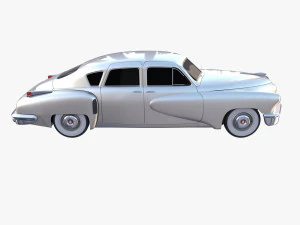 tucker 48 gris Modelo 3D