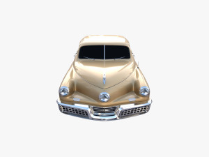 generic 40s sedan 3D Модель
