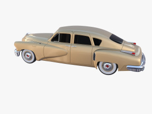 generic 40s sedan 3D Модель