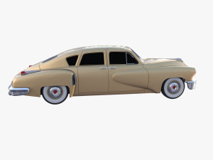 generic 40s sedan 3D Модель
