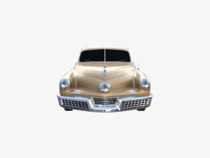 generic 40s sedan 3D Модель