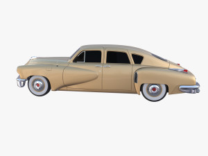 generic 40s sedan 3D Модель