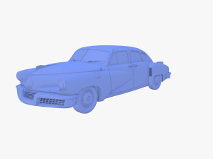 generic 40s sedan 3D Модель