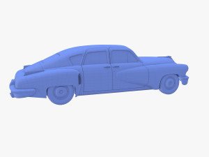 generic 40s sedan 3D Модель