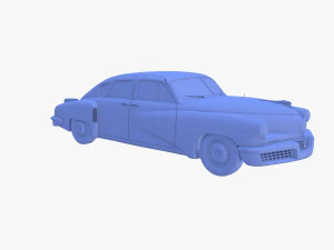 generische 40er-Jahre-Limousine 3D Modell