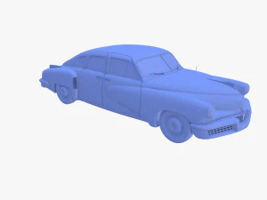 generische 40er-Jahre-Limousine 3D Modell