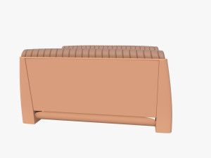 generic 40s car seats Model 3D