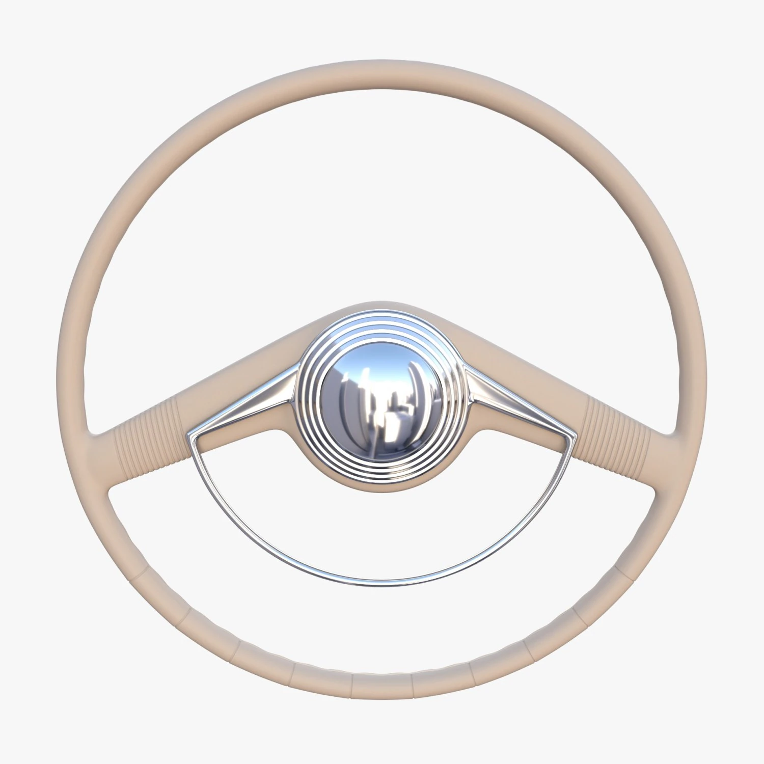 volante generico per auto anni '40 Modello 3D .c4d .max .obj .3ds .fbx .stl .blend 