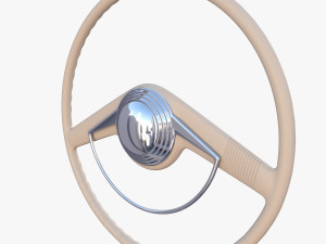generic 40s car steering wheel Modèle 3D
