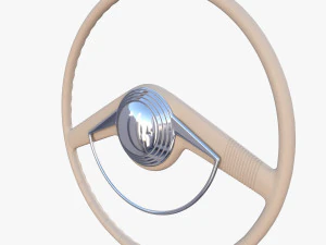 volante generico per auto anni '40 Modello 3D