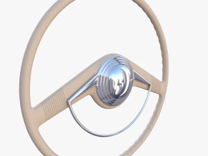 volante generico per auto anni '40 Modello 3D