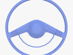 generic 40s car steering wheel Modèle 3D