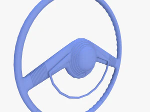volante generico per auto anni '40 Modello 3D