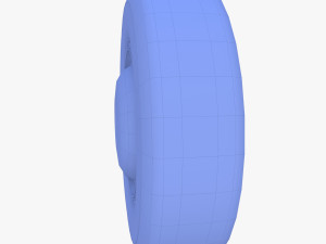 generic 40s car wheel 3D Модель