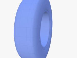 generic 40s car wheel 3D Модель
