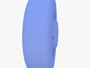 generic 40s car wheel 3D Модель