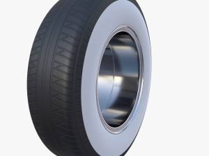 tucker 48 wheel 3D-Modell