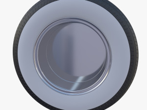 tucker 48 wheel 3D-Modell