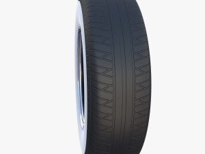 tucker 48 wheel 3D-Modell