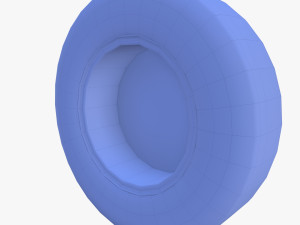 tucker 48 wheel 3D-Modell