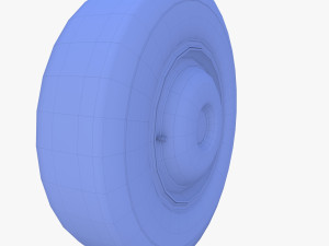 tucker 48 wheel 3D-Modell