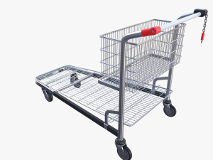 shopping cart v1 Modello 3D