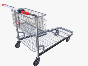 shopping cart v1 Modello 3D