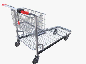 shopping cart v1 3D Model