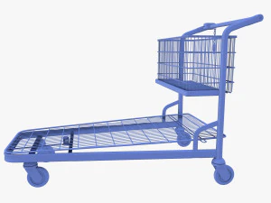 shopping cart v1 3D Model