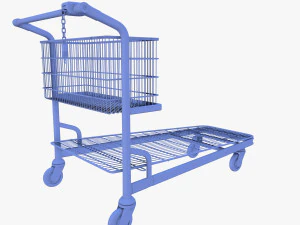shopping cart v1 3D Model