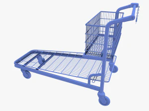 shopping cart v1 3D Model