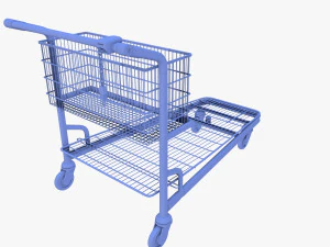 shopping cart v1 3D Model