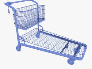 shopping cart v1 3D Model