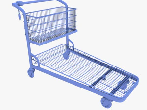 shopping cart v1 3D Model