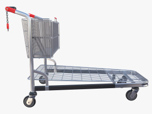 shopping cart v2 3D Модель