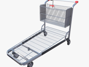 shopping cart v2 3D Модель